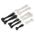 Sealey CT600BW Cable Tie Assortment, Black/White - Pack of 600