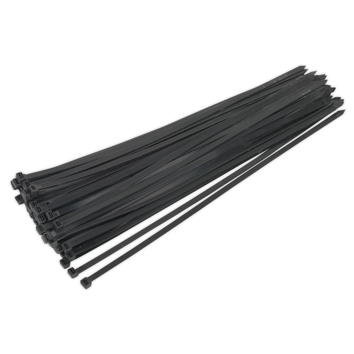 Sealey CT65012P50 Cable Tie 650 x 12mm, Black - Pack of 50