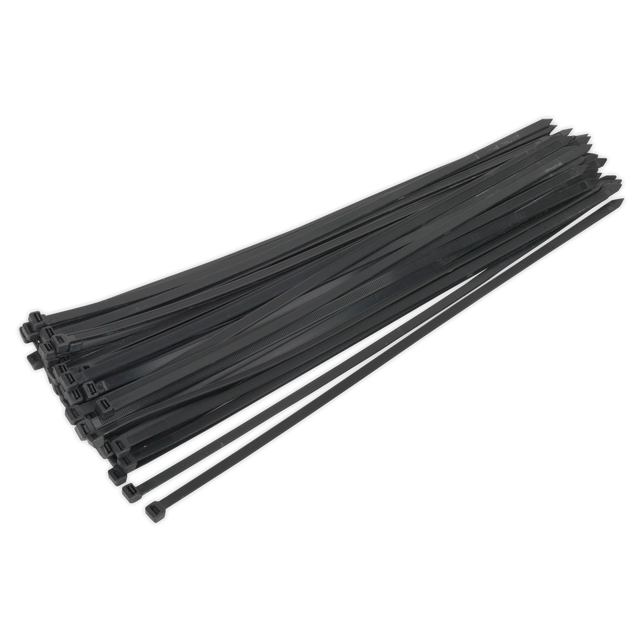 Sealey CT65012P50 Cable Tie 650 x 12mm, Black - Pack of 50