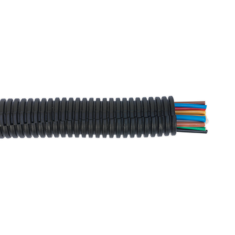 Sealey CTS1710 Split Convoluted Cable Sleeving Split 17-21mm 10m