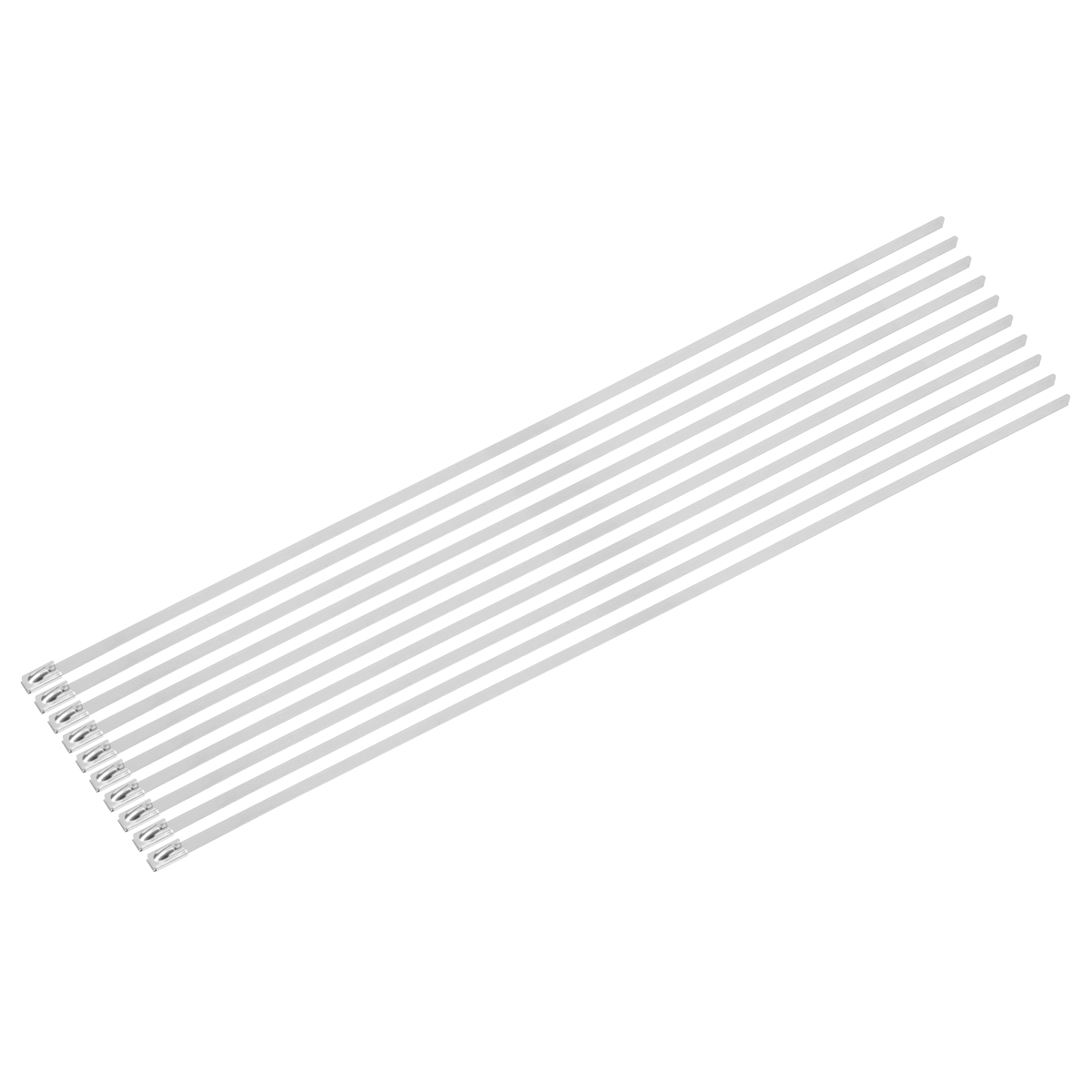 Sealey CTSS200 Stainless Steel Cable Tie 200mm x 4.6mm - Pack of 100