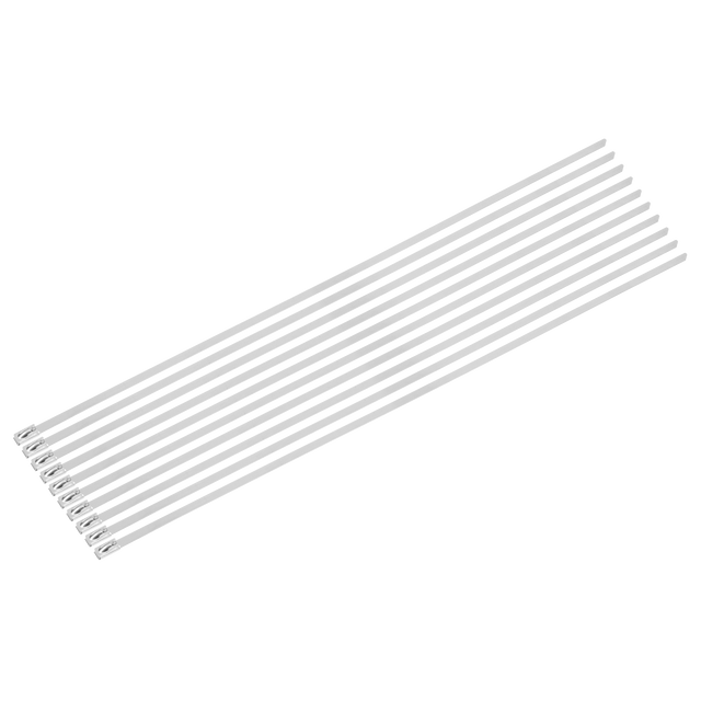 Sealey CTSS300 Stainless Steel Cable Tie 300mm x 4.6mm - Pack of 100