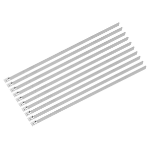 Sealey CTSS379 Stainless Steel Cable Tie 300mm x 7.9mm - Pack of 100