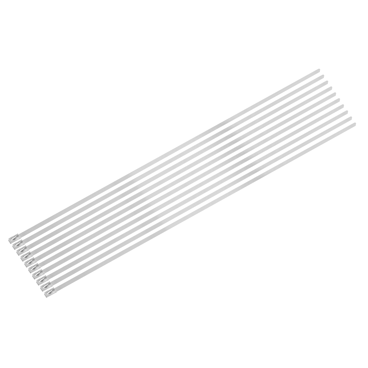 Sealey CTSS400 Stainless Steel Cable Tie 400mm x 4.6mm - Pack of 100