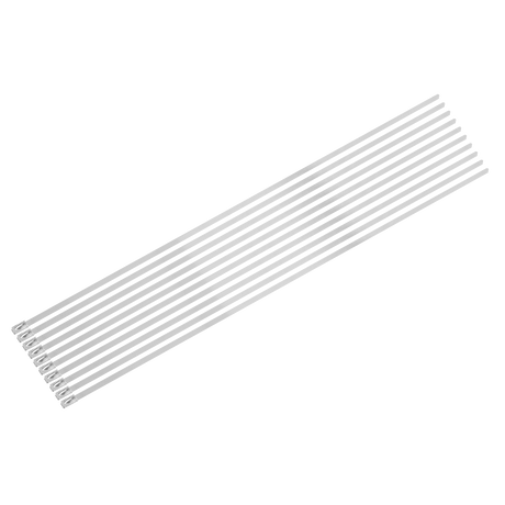 Sealey CTSS400 Stainless Steel Cable Tie 400mm x 4.6mm - Pack of 100