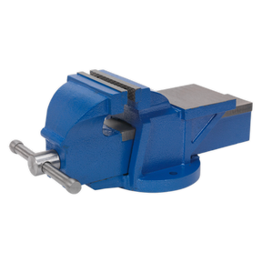 Sealey CV125XT Professional Heavy-Duty Fixed Base Vice 125mm