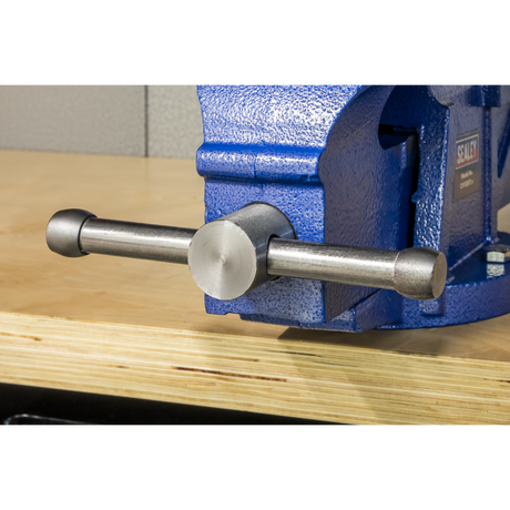 Sealey CV125XT Professional Heavy-Duty Fixed Base Vice 125mm - additional view 2