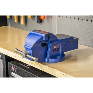 Sealey CV125XT Professional Heavy-Duty Fixed Base Vice 125mm - additional view 3