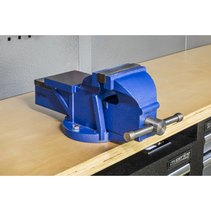 Sealey CV125XT Professional Heavy-Duty Fixed Base Vice 125mm - additional view 4