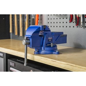 Sealey CV125XT Professional Heavy-Duty Fixed Base Vice 125mm - additional view 6