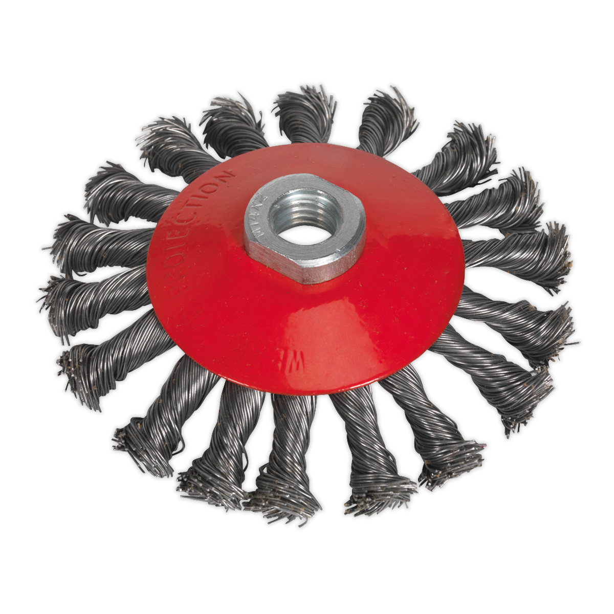 Sealey CWB115 115mm Conical Wire Brush M14 x 2mm