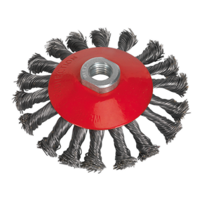 Sealey CWB115 115mm Conical Wire Brush M14 x 2mm