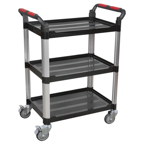 Sealey CX309 Composite Workshop Trolley 3-Level/3 Wall