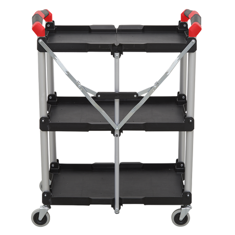 Sealey CX314 Folding Workshop Trolley 3-Level - additional view 2