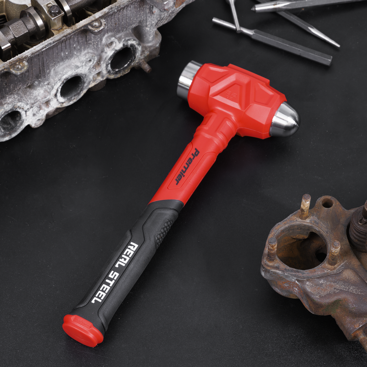 Sealey DBH32 Premier Dead Blow Ball Pein Hammer 32oz - additional view 7