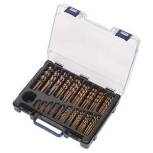 Sealey DBS170CB HSS Cobalt Fully Ground Drill Bit Assortment 1-10mm 170pc - additional view 2