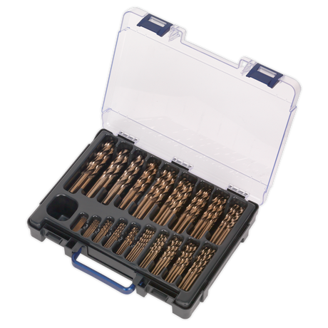 Sealey DBS170CB HSS Cobalt Fully Ground Drill Bit Assortment 1-10mm 170pc - additional view 2