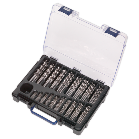Sealey DBS170FG HSS Fully Ground Drill Bit Assortment 1-10mm 170pc - additional view 2