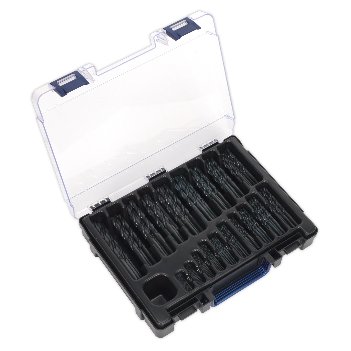 Sealey DBS170RF HSS Roll Forged Drill Bit Assortment 1-10mm 170pc