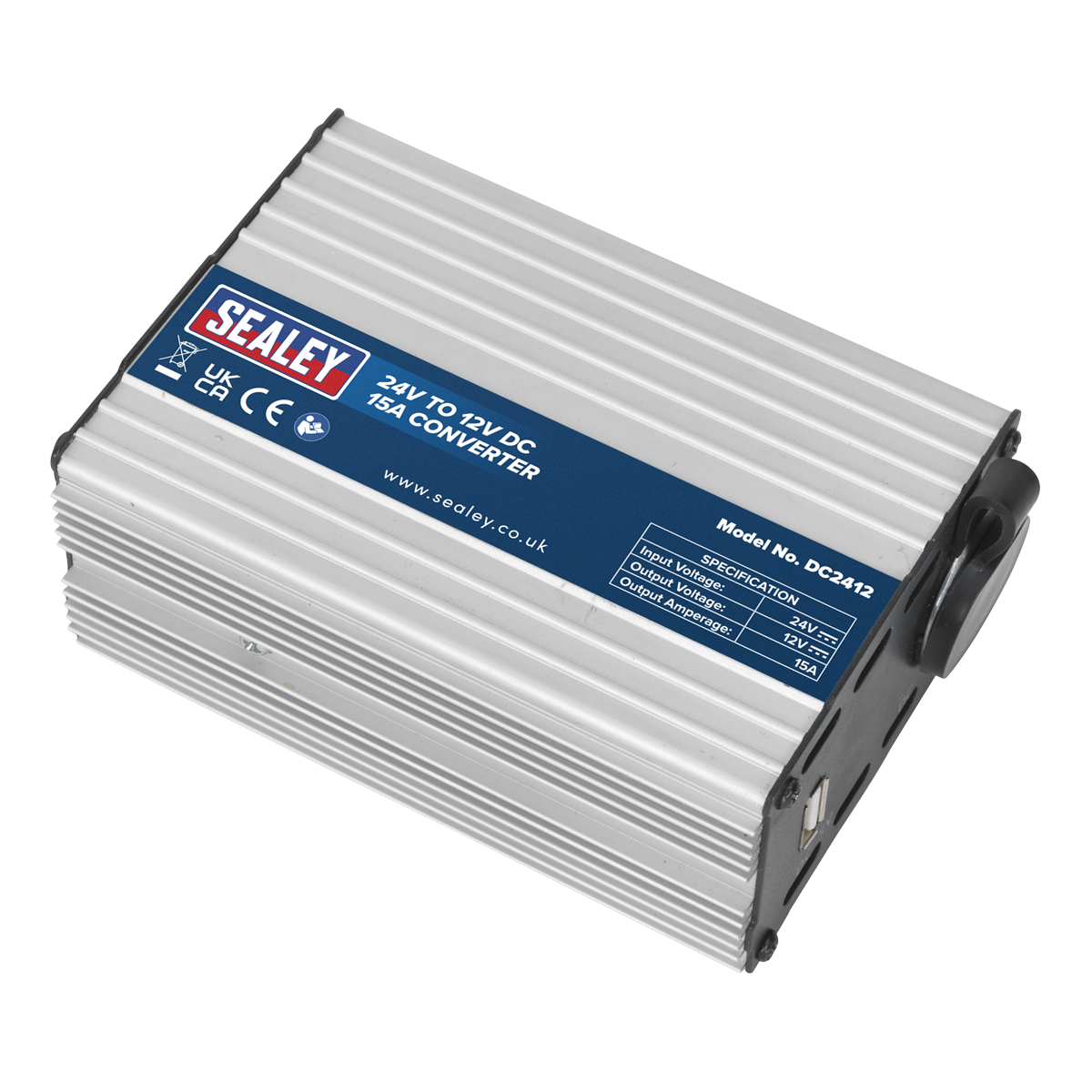 Sealey DC2412 Converter 24V to 12V DC 15A - additional view 3