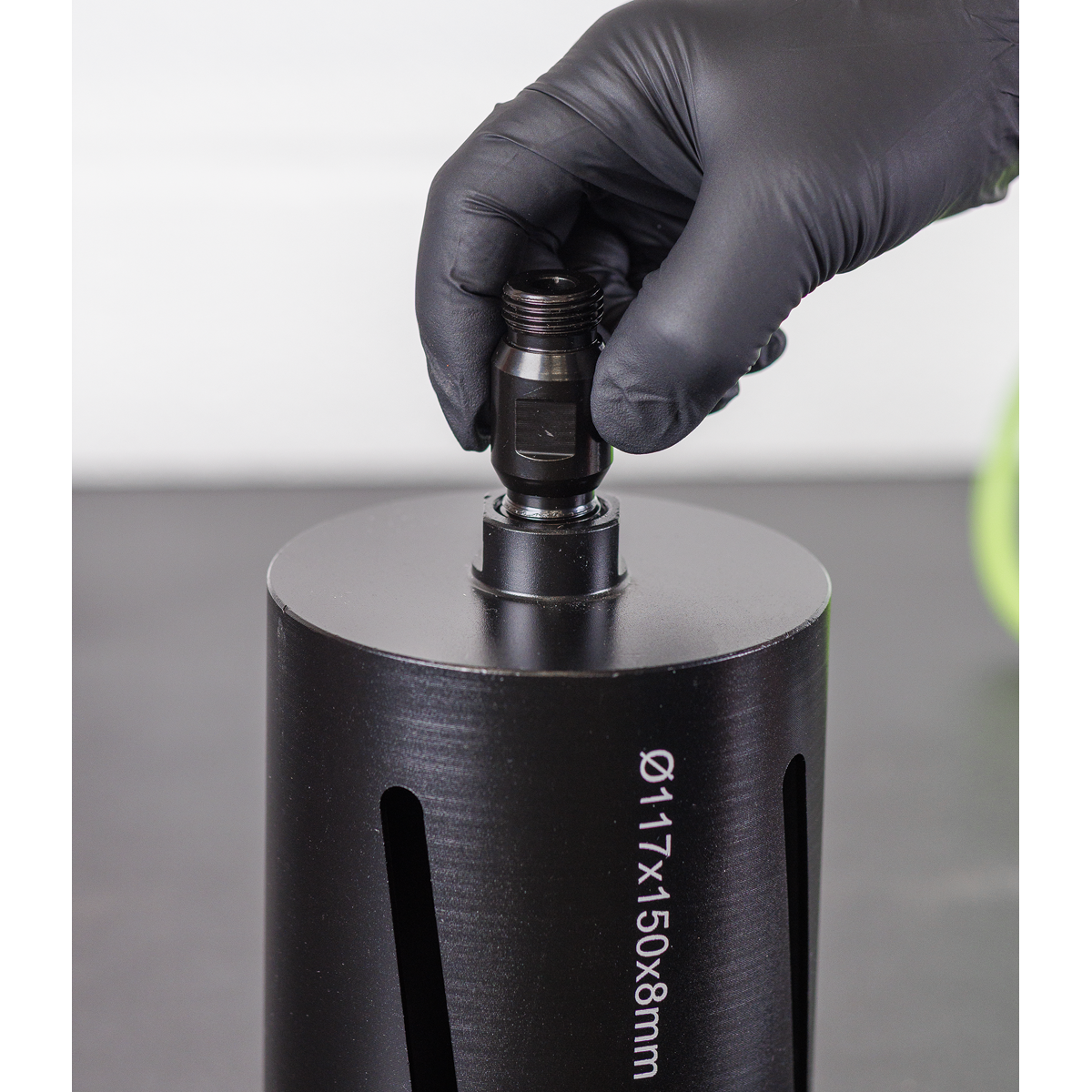Sealey DCD01 Diamond Core Drill Adaptor with Through Hole 1/2"BSP Male to 1/2"BSP Male - additional view 4