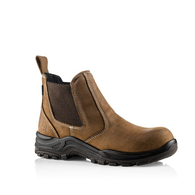Buckbootz Dealerz Nubuckz Waterproof Safety Dealer Boots