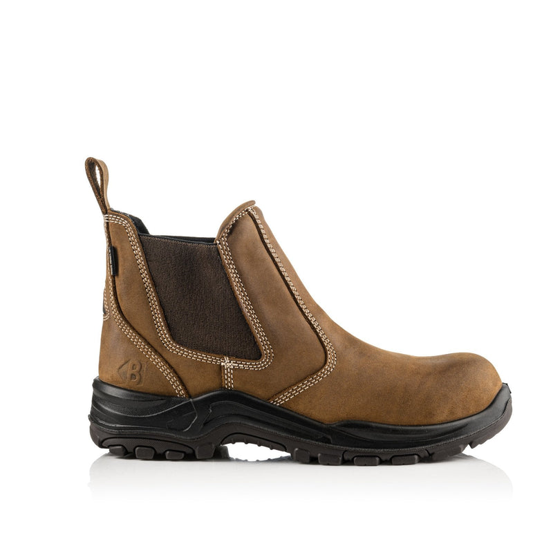Buckbootz Dealerz Nubuckz Waterproof Safety Dealer Boots