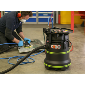 Sealey DFS35M M Class Dust-Free Industrial Wet & Dry Vacuum Cleaner 35L with Autostart for Air/Electric - additional view 3