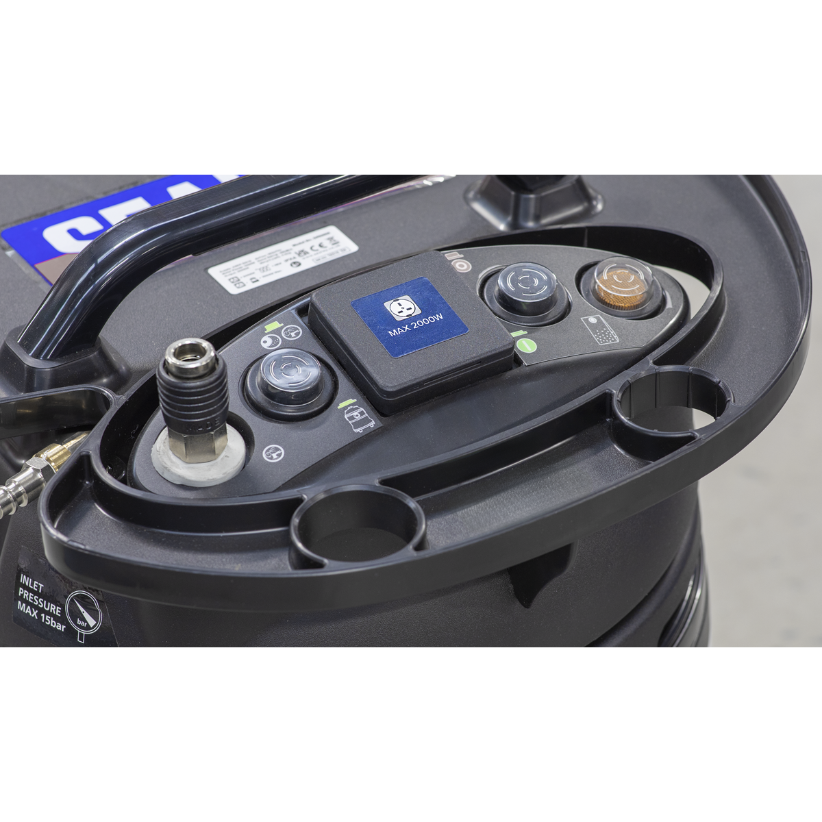 Sealey DFS35M M Class Dust-Free Industrial Wet & Dry Vacuum Cleaner 35L with Autostart for Air/Electric - additional view 4