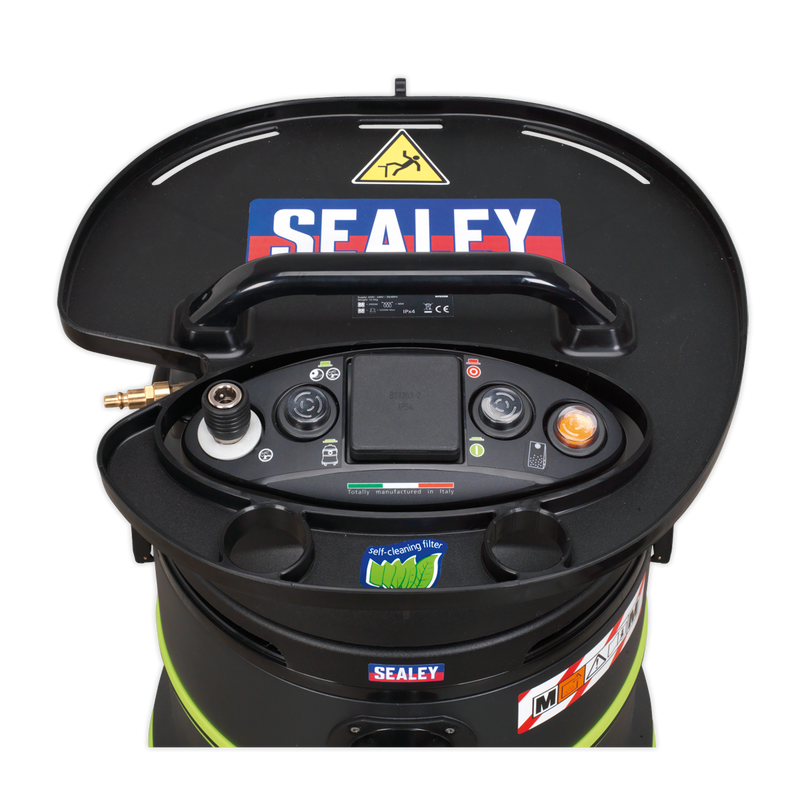 Sealey DFS35M M Class Dust-Free Industrial Wet & Dry Vacuum Cleaner 35L with Autostart for Air/Electric - additional view 8