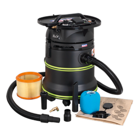 Sealey DFS35M M Class Dust-Free Industrial Wet & Dry Vacuum Cleaner 35L with Autostart for Air/Electric Power Tools