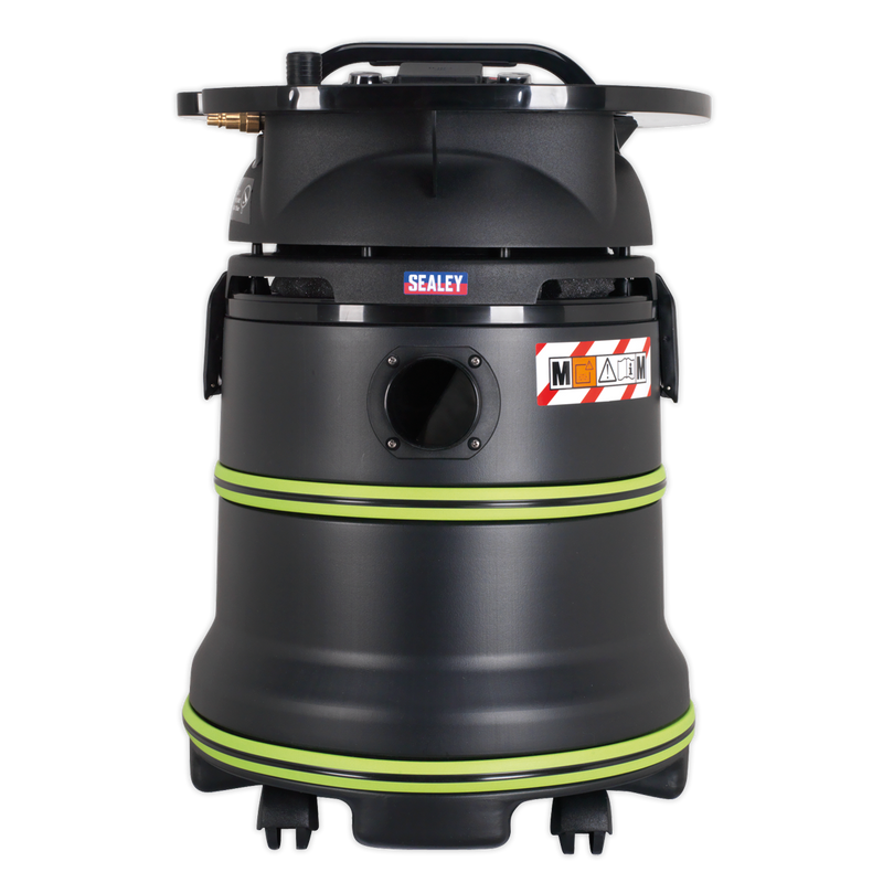 Sealey DFS35M M Class Dust-Free Industrial Wet & Dry Vacuum Cleaner 35L with Autostart for Air/Electric - additional view 7