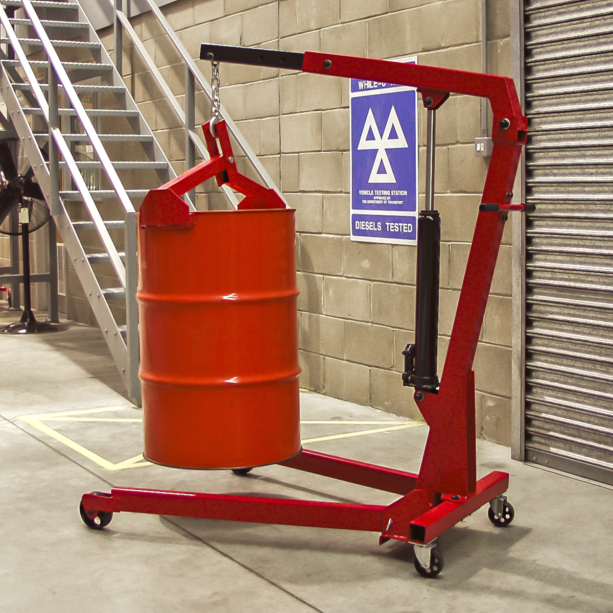 Sealey DG01 Drum Lifter 350kg Capacity - additional view 4
