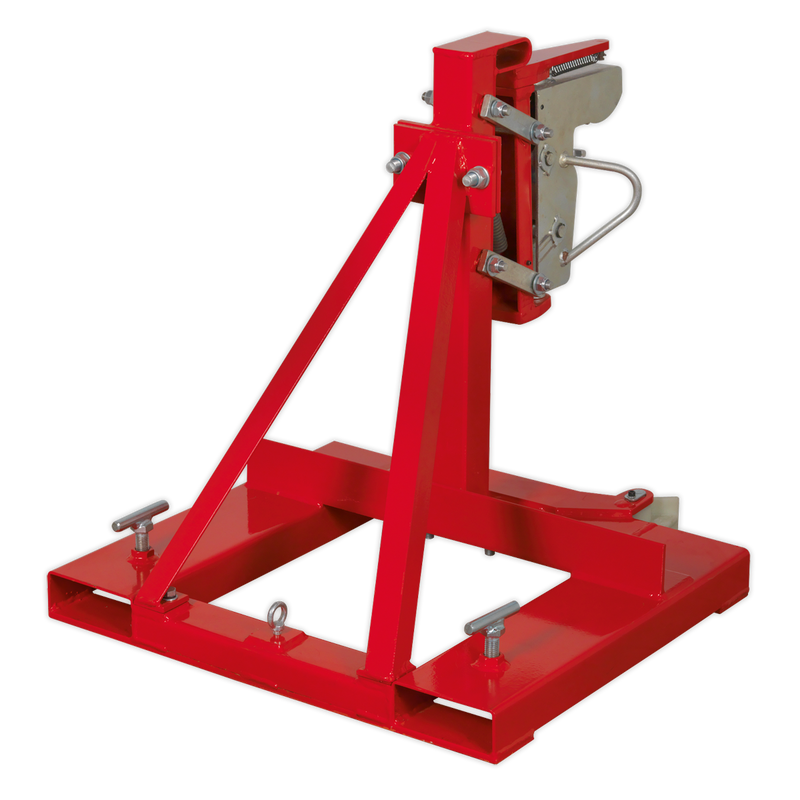 Sealey DG06 Gator Grip Forklift Drum Grab 400kg Capacity - additional view 2