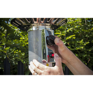 Dellonda DG1 Outdoor Garden Gas Patio Heater 13kW Commercial & Domestic Use, Black - additional view 6