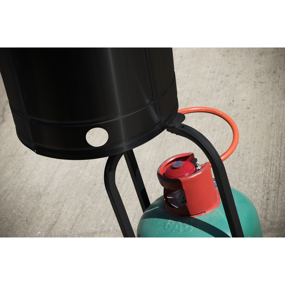 Dellonda DG1 Outdoor Garden Gas Patio Heater 13kW Commercial & Domestic Use, Black - additional view 8