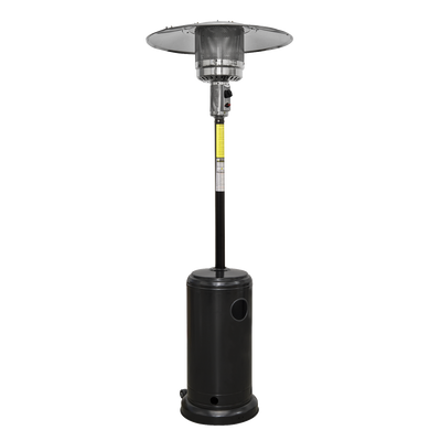 Dellonda DG1 Outdoor Garden Gas Patio Heater 13kW Commercial & Domestic Use, Black