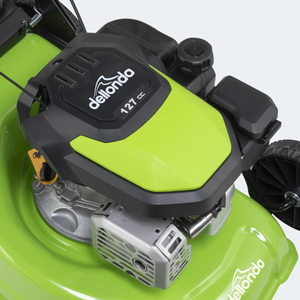 Dellonda DG100 Hand-Propelled Petrol Lawnmower Grass Cutter, 127cc 16"/41cm 4-Stroke - additional view 3
