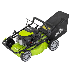 Dellonda DG100 Hand-Propelled Petrol Lawnmower Grass Cutter, 127cc 16"/41cm 4-Stroke - additional view 6