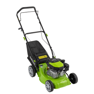 Dellonda DG100 Hand-Propelled Petrol Lawnmower Grass Cutter, 127cc 16"/41cm 4-Stroke - additional view 7