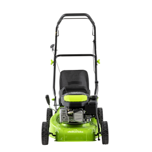 Dellonda DG100 Hand-Propelled Petrol Lawnmower Grass Cutter, 127cc 16"/41cm 4-Stroke - additional view 15