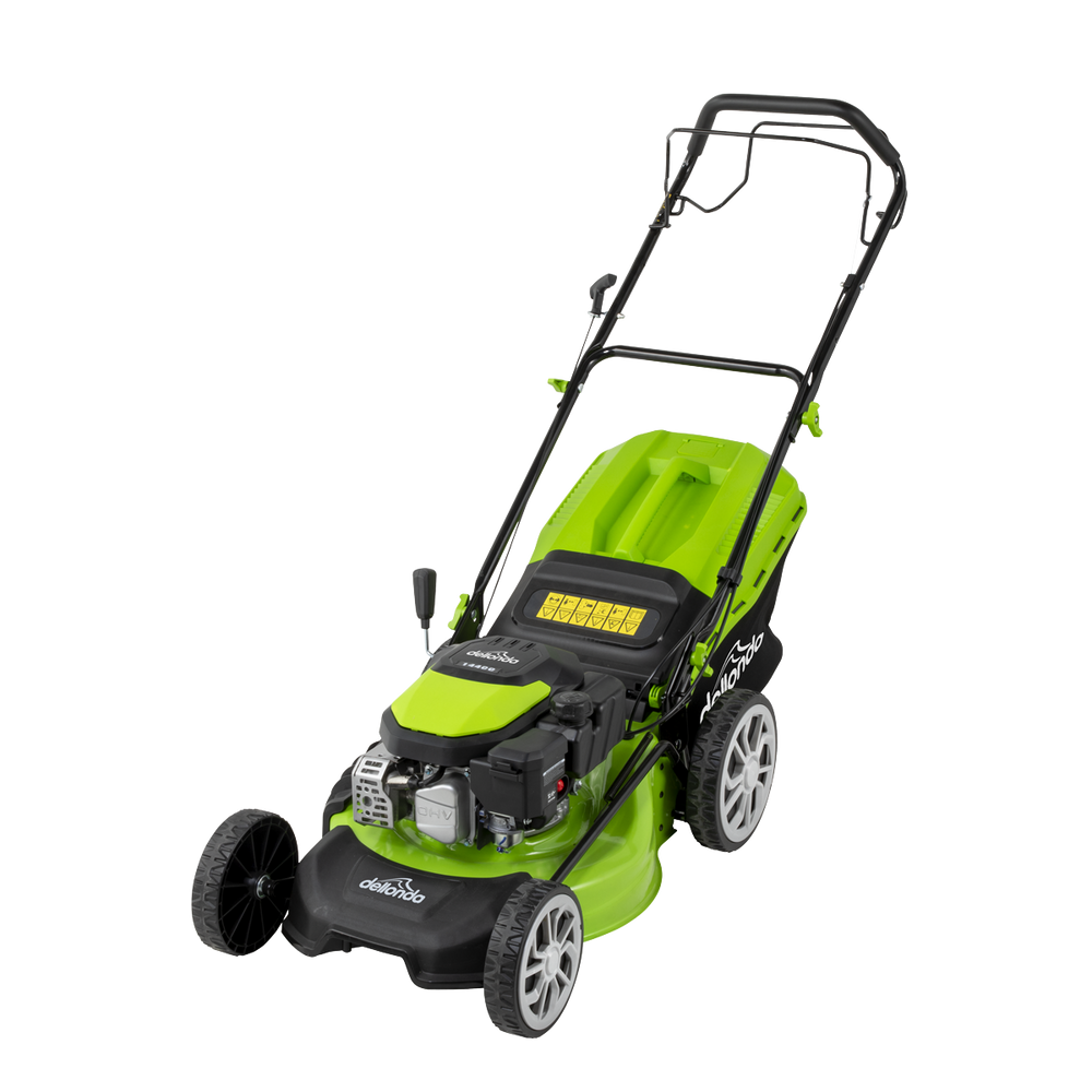Dellonda DG101 Self-Propelled Petrol Lawnmower Grass Cutter with Height Adjustment & Grass Bag 144cc - additional view 7