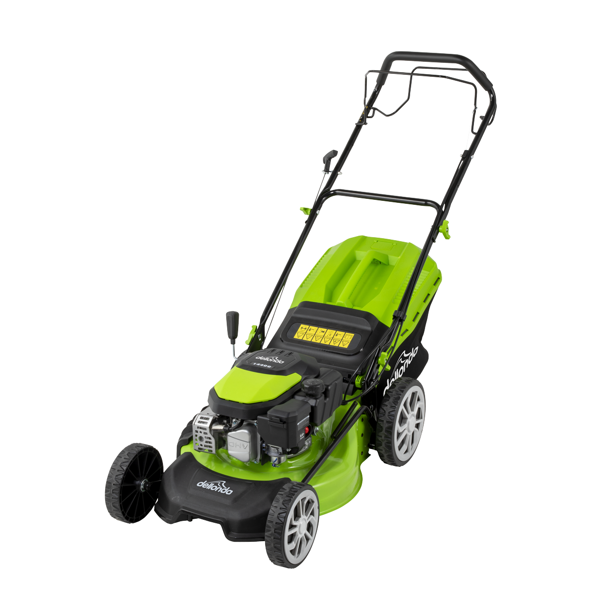 Dellonda DG101 Self-Propelled Petrol Lawnmower Grass Cutter with Height Adjustment & Grass Bag 144cc - additional view 7
