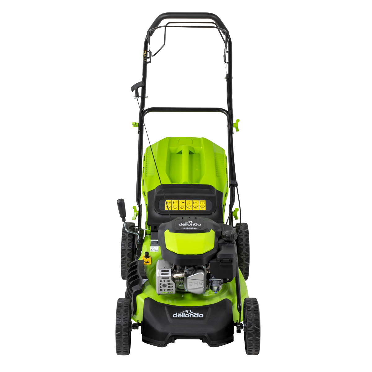 Dellonda DG101 Self-Propelled Petrol Lawnmower Grass Cutter with Height Adjustment & Grass Bag 144cc - additional view 8