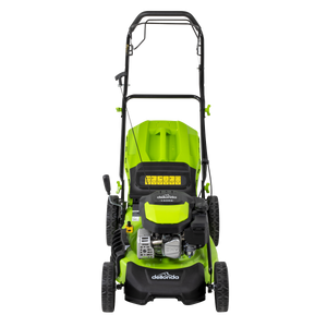 Dellonda DG101 Self-Propelled Petrol Lawnmower Grass Cutter with Height Adjustment & Grass Bag 144cc - additional view 8