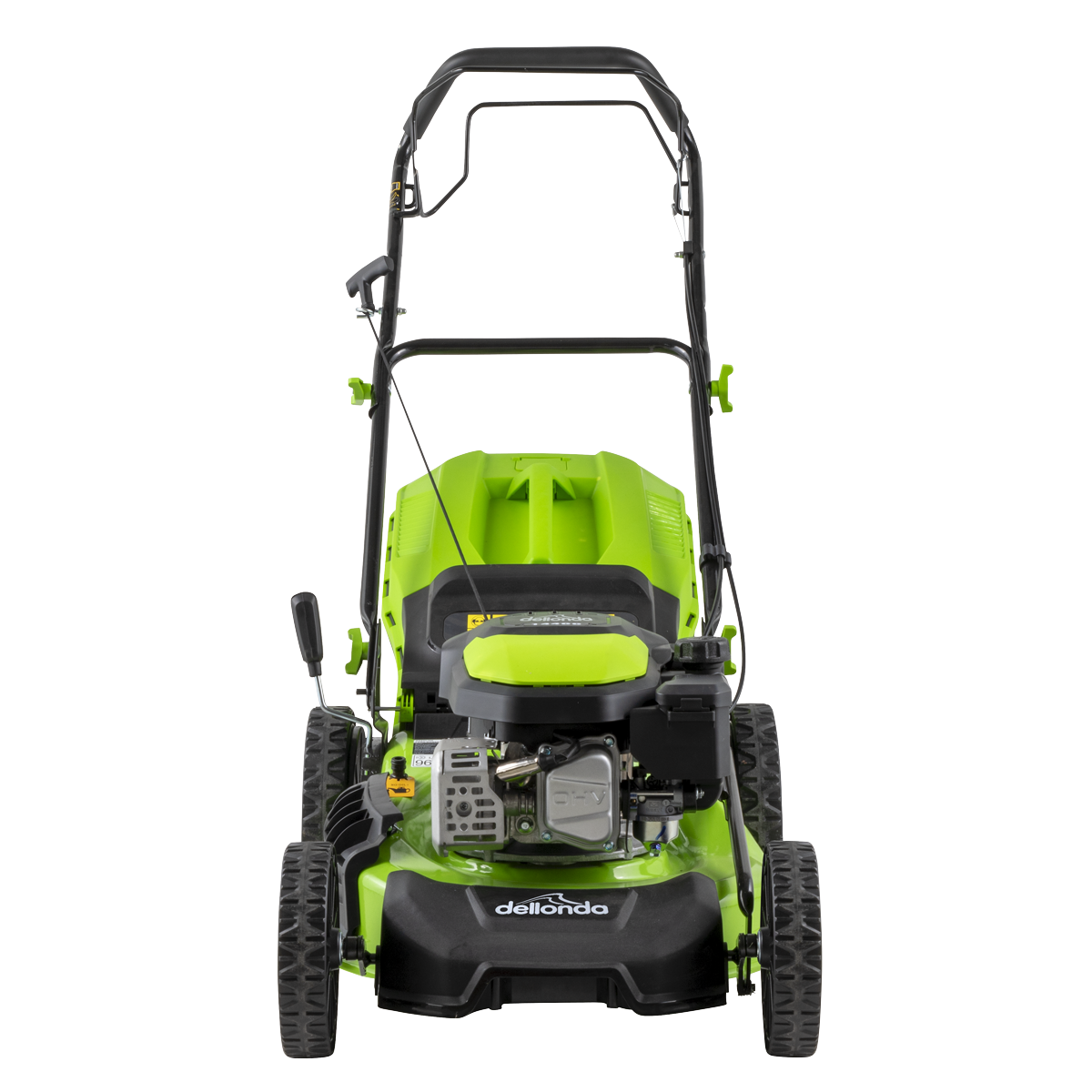Dellonda DG101 Self-Propelled Petrol Lawnmower Grass Cutter with Height Adjustment & Grass Bag 144cc - additional view 4