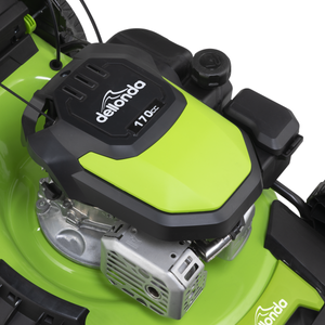 Dellonda DG102 Self-Propelled Petrol Lawnmower Grass Cutter with Height Adjustment & Grass Bag 170cc - additional view 9
