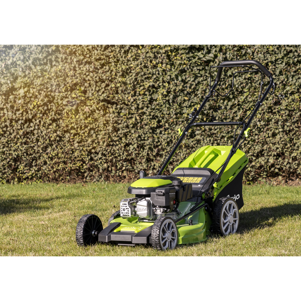 Dellonda DG102 Self-Propelled Petrol Lawnmower Grass Cutter with Height Adjustment & Grass Bag 170cc - additional view 10
