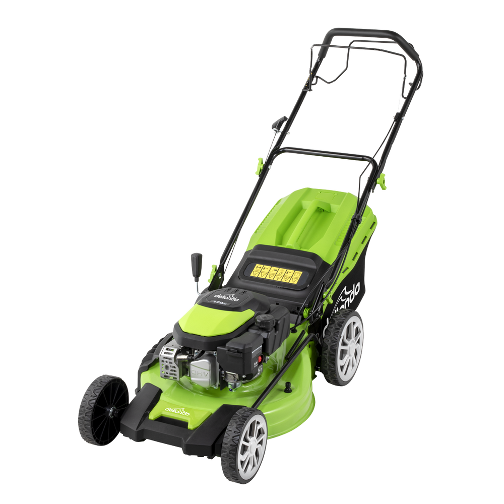 Dellonda DG102 Self-Propelled Petrol Lawnmower Grass Cutter with Height Adjustment & Grass Bag 170cc - additional view 7