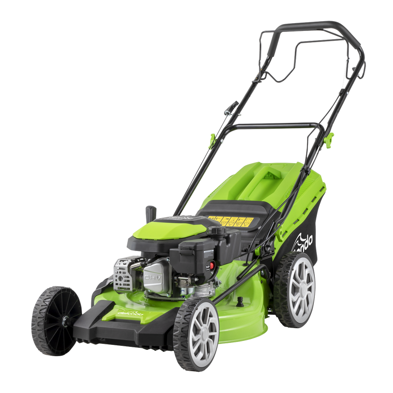 Dellonda DG102 Self-Propelled Petrol Lawnmower Grass Cutter with Height Adjustment & Grass Bag 170cc - additional view 2